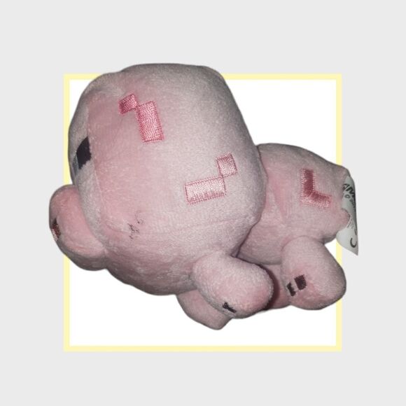 Pink Pig Minecraft Plush plushie Mojang 2013 - Picture 4 of 7